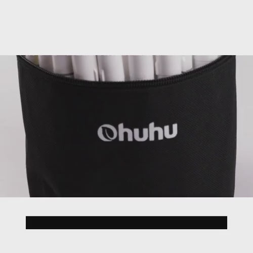 Unlock endless possibilities with the Ohuhu Art Marker Set. With both brush and chisel tips, you can create beautifully detailed artwork or quickly color in large areas. The high-quality ink ensures easy blending without any smudging. Whether youre a child or an adult, this art marker set is perfect for expressing your artistic vision.