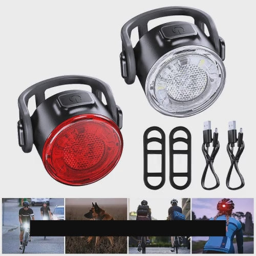 Illuminate your path and stay safe during night rides with our USB Bike Rear Light! This durable and waterproof taillight features 12 high brightness LEDs and offers six modes for various lighting needs. With its rechargeable battery and easy installation, its a must-have accessory for all cyclists.