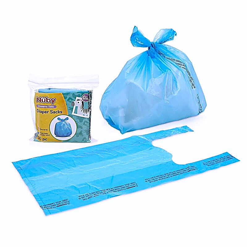 Nuby Disposable Diaper Sacks: Convenient, Scented, and Easy to Tie