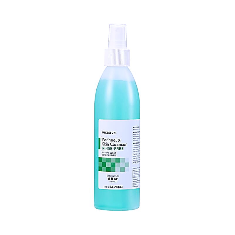 McKesson Perineal Wash - Convenient and Effective 8 oz. Rinse-Free Solution
