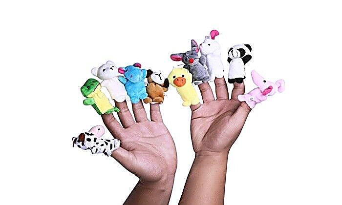 10PC Animal Finger Puppets: Playful Learning for Kids