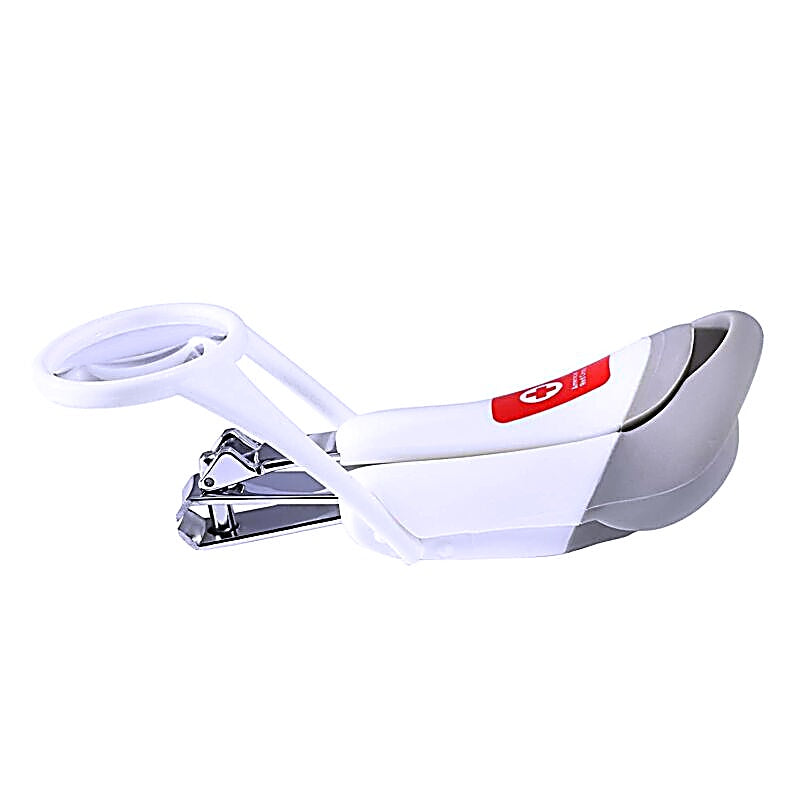 NEW Red Cross Deluxe Nail Clipper with Magnifier: Supreme Precision for Perfect Nails