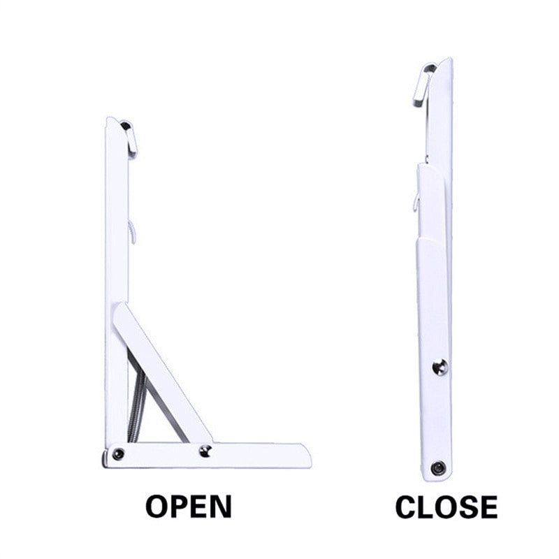 Triangle-shaped wall mounting hardware 