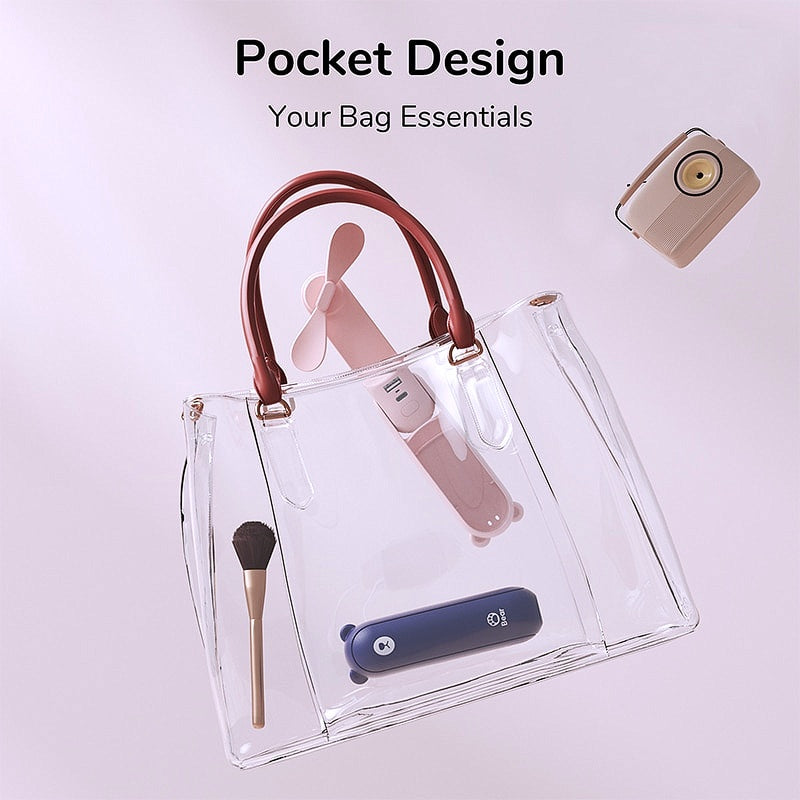 small pocket fan
