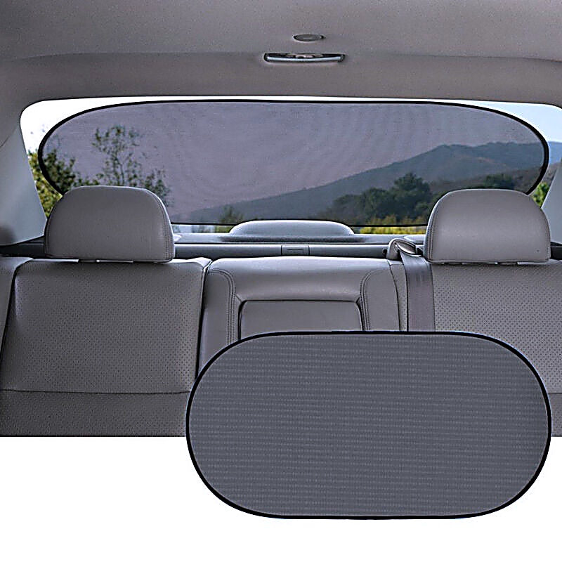 UV Block Rear Window Sunshade for Cars: Protect from Harmful Rays with Mesh Visor Cover