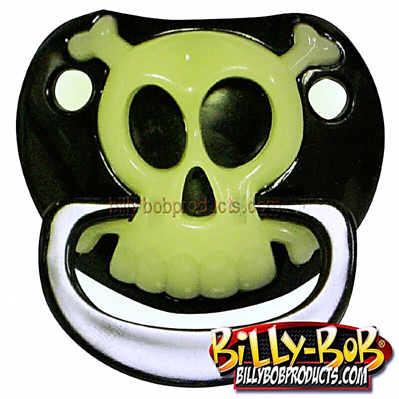 Glow-in-the-Dark Pirate Pacifier: Soothe and Align with Orthodontic Nipple