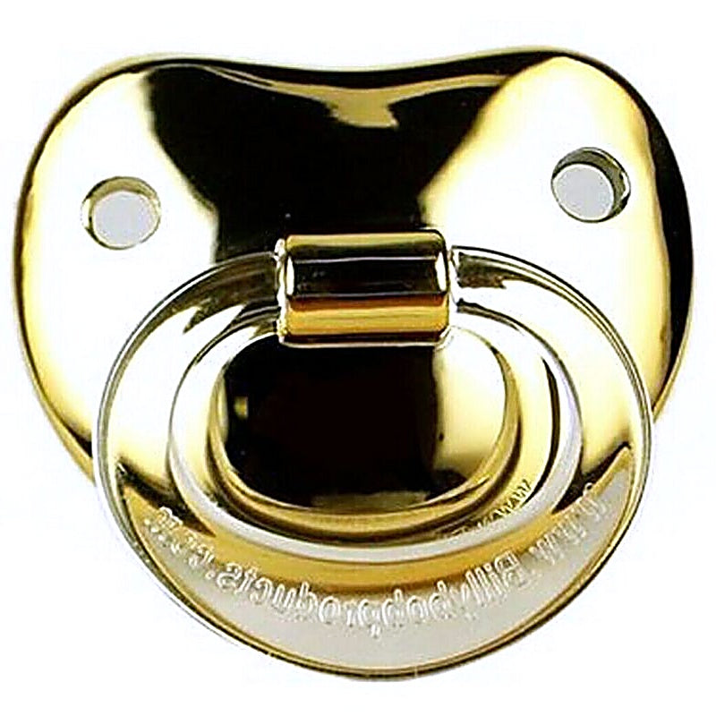 Excalibur Billy Bob Original Gold Baby Pacifier: BPA-Free with Orthodontic Nipple